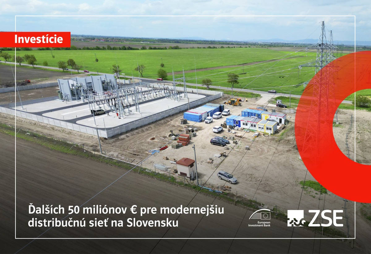 Slovensko získalo ďalšiu podporu od EIB na modernizáciu distribučnej sústavy